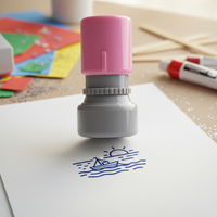 Year of the Horse Good Fortune Stamp for Kids, New Year Blessing