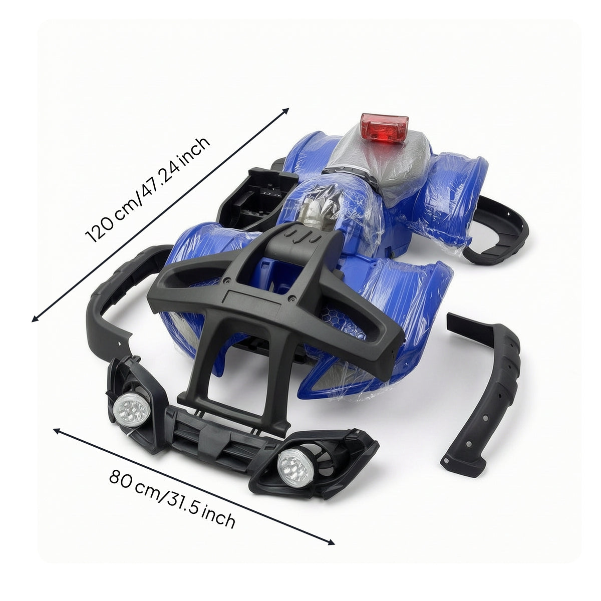 Inverted Trike Body Shell Kit Sporty Trike Body Shell with Seat Vented for Builders, Custom Build, Vehicle Restoration