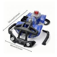 Inverted Trike Body Shell Kit Sporty Trike Body Shell with Seat Vented for Builders, Custom Build, Vehicle Restoration
