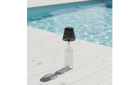 Hollow Pattern Solar Bottle Lamp Energy Saving Outdoor Lighting Portable for Camping