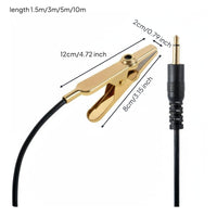 High-Fidelity Sound Attach-on Instrument Pickup Plug and Play Universal Instrument Pickup Pure Tone Contact Audio Pickup for Musicians, Live Performance, Recording, Practice