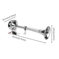 Electric Boat Alarm Rust Resistant Marine Alarm No   Needed Stainless Steel Boat Trumpet