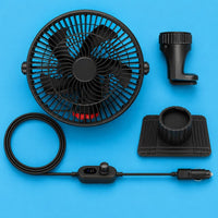 12V Car Fan Cigarette-Lighter Plug 12V/24V Fan Mounting Accessories