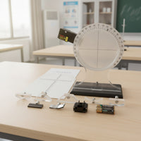 Physics Optics Experiment Kit STEM Optics Experiment Kit Classroom-Ready Educational Tool for Teachers, Students, Science , Homeschooling