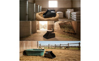 Wide-Mouth Plastic Feed Scoop Easy to Use Livestock Feed Scoop Lightweight Farm Tool Ergonomic for Chicken Coops