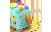 Tactile Sensory Elephant Textured Elephant Toy Colorful Fine Motor Toy Interactive for Babies, Toddlers, Travel, Car Seat, Stroller