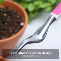 3 Pieces Garden Tool Set Multipurpose Small Gardening Tools Easy to Clean Gardening Hand Tool Kit for Yard Work, Potted Plants