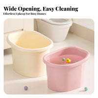 Thickened Sturdy Material Toddler Bathing Tub Easy to Clean Sit-in Infant Bathtub Gentle Rounded Edges for Babies, Kids