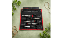 5 Pieces Extra-Long Reach Pliers Set Tie Strap Long-Nose Pliers Set Narrow Gaps