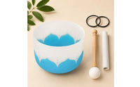 Frosted Sound Bowl Matte Finish Tone Bowl Striking Sticks Sound Instrument
