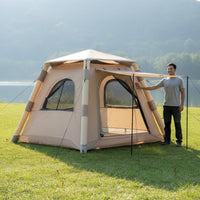 Inflatable Camping Tent Windproof Inflatable Tent Thickened Outdoor Shelter for Campers