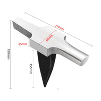 Jeweler's Pointed anvils Polished Surface T-Stake anvils High Hardness Steel Goldsmith Tool for Jewelers