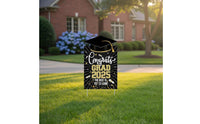 of 2025 Graduation Sign Waterproof 2025 Graduation Party Sign Outdoor Decoration for Graduates