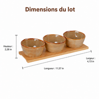 sauce dish set
