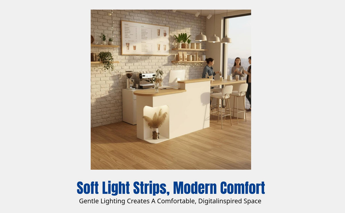 Cashier Counter, Modern Minimalist Reception Desk, Small Bar Table for Clothing Shop, Milk Tea Shop, Multiple Colors