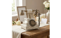 Audio Guestbook Phone Ornate Audio Guest Book Phone Retro Message Telephone Coiled Cord Voicemail Guest Book for Parties, Events