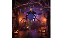 Arachnid Outfit Costume Stage Show Spider Dressbodysuit Stretch Textile-Eight-Legged Costume for Bar Event