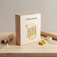 Educational Wooden Rebound Ball Game Interactive Bouncing Ball Game Skill-Based for Children
