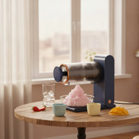 Electric Shaved Ice Machine Compact Shaved Ice Machine Snow Cone Maker Home-Use for Families, Dorm Room