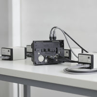 Easy to Install Wiring Socket Base Rectangular Burner Control Base Compact Sturdy for Electricians