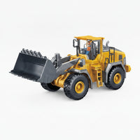 Wireless Control Loader Alloy Toy Loader with Front Scoop Construction Truck 2.4G Rechargeable for Children, Indoor Play