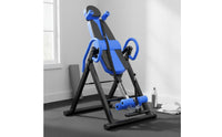 Adjustable Height Home Inversion Table Heavy Duty Frame Inversion Stretcher Foldable Inverted Traction Machine Posture Support for Adults, Living Room