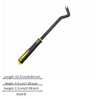 Sun Visor Clip Removal Tool Pointed Tip Sun Visor Removal Tool Handled Grip Precision Head for Car Interior Repair