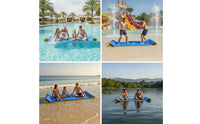 Water Floating Mat Multi-Layer Floating Water Mat Tear-Resistant for Pool