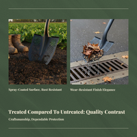 Sifting Shovel Head Wear Resistant Sifter Easy to Clean Smooth Edge Finish for Gardeners, Ranch Workers, Farm, Drain Cleaning
