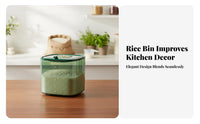 Moisture-Proof Airtight Rice Container Long-Lasting Rice Storage Container Safe for Kitchen