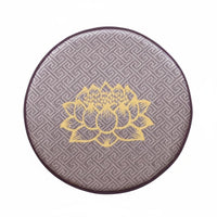 Breathable Lotus Meditation Mat Lightweight Anti-Slip Floor Cushion Easy to Carry for Outdoor