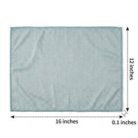 Fish Scale Microfibre Cloth, 30x40cm Microfibre Cleaning Cloths, Reusable Glass and Car Window Polishing