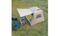 Quick Setup Inflatable Tent Waterproof Air Tent Sun Protection Shelter Portable for Campers, Families, Camping, Backyard
