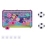 Wall-Mounted Soccer Target Mat Skill-Building Soccer Game Mat Toy Soft Multi-Player for Children, Playroom, Backyard