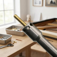 Cylindrical Body Keyboard Capstan Tool Metal Capstan Insertion Tool Silver Finish