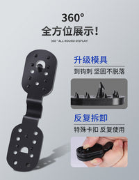 遮阳网卡扣网夹固定夹防晒大棚夹网配件固定扣圆形卡扣夹子神器 新升级网夹【加强款】（50个）