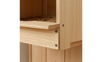 Chicken Nest Box Open Front Wall-Mountable Laying Box Sheltered for Farm