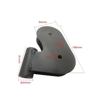 Compact Mounting Bracket with Arm 11 Mm Hole Double-Wheel Mounting Bracket