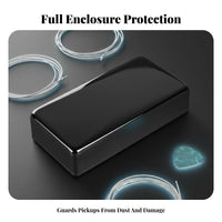 LP Guitar Pickup Cover Decorative Sealed Pickup Cover Shiny Finish Noise Reduction for Luthiers