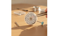 Day Dates Watch Movement Mechanical Watch Movement with Day Dates Long Service Life Hardware for Hobbyists