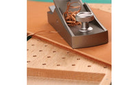 Compact Mini Hand Plane Gray Metal Finish Hand Plane Knurled Screws Mini Wood Planer Low-Height for Trimming, Smoothing