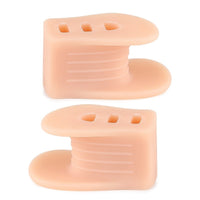 A-Shaped Toe Separator Airy Design Slip-on Toe Spacer Pedicure Item 3 Openings Foot Care Lightweight