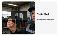 Tow Hook Cover Plate Non-Destructive Installation Square Hitch Cover fit Rubber Tow Hitch Cover