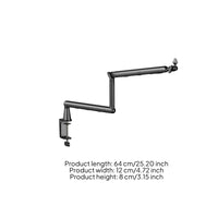 Microphone Stand Arm Heavy Duty Microphone Arm Desk Mount Sturdy Mic Stand for Gaming Content Creators