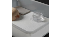 Disposable Cold-Blooded Animal Water Bowl Stable Base Anti-Tip Pet Dish Gecko Feeding Cups Clear Plastic Snake Bowl Large