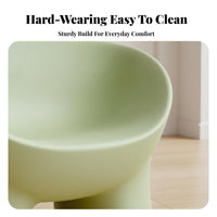Nordic design Sculptural Loop Chair Indoor & Outdoor Use Seating Furniture Modern Design Lounge Seat Lightweight for Interior Designers, Apartment Dwellers, Balcony, Living Room, Office, Bedroom