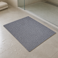 Non-Slip Shower Mat for Bathroom and Bathtub, Quick-Drying Safety Mat for Seniors and Children