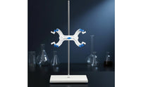 Adjustable Titration Stand Stable Support Stand with Clamp Detachable Heavy-Duty for Chemists, Students