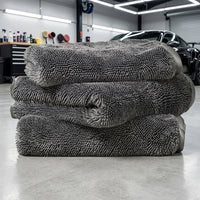 AB Yarn Microfibre Cloth and Microfibre Towel, Absorbent Car Towel for Removal, Multi-Purpose Microfiber Cleaning Tool with Hanging Loop
