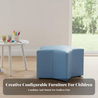 Cute Celestial Design Star and Moon Shaped Soft Chair Playful Aesthetic child's Low Seat Sturdy Construction kids' Furniture for Preschoolers, Toddlers, Educators, Kindergarten, Daycare Center, Classroom, Bedroom